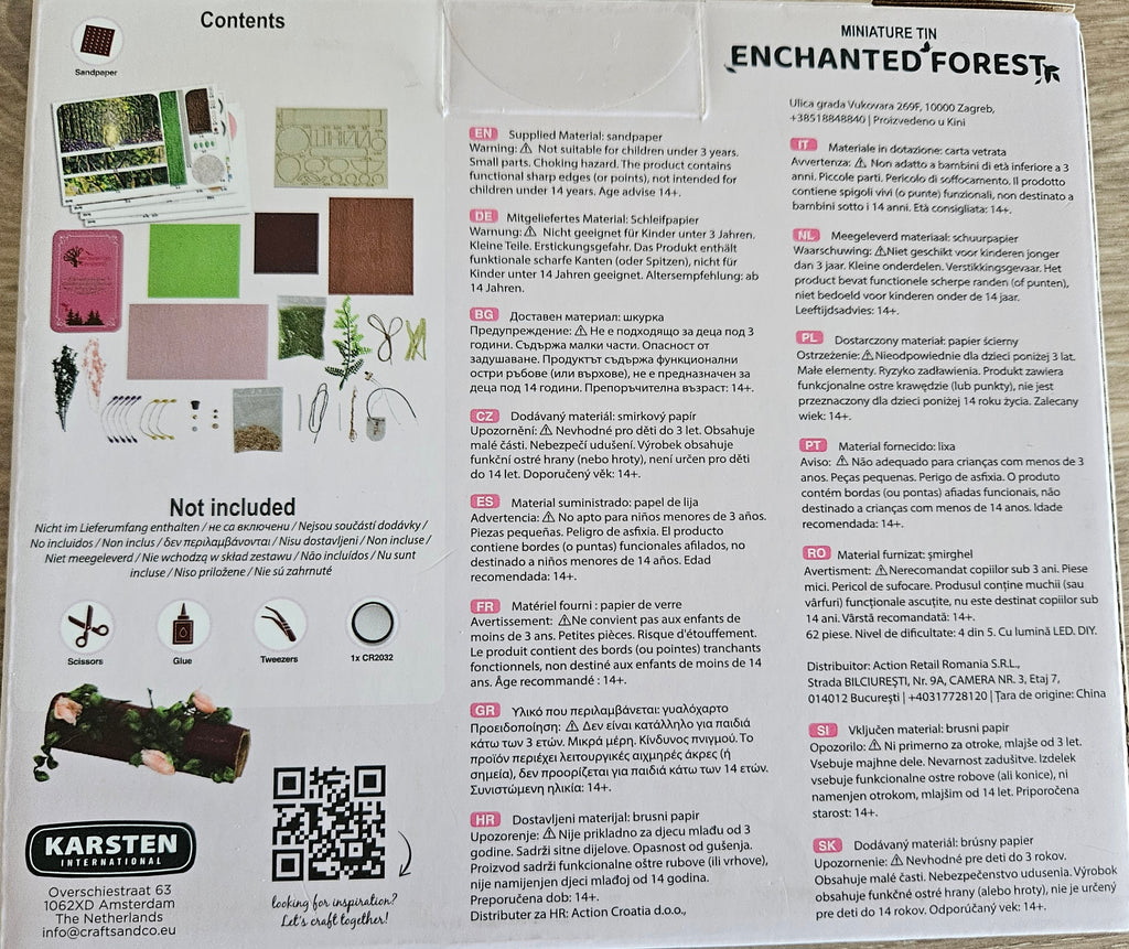 Coffret de création miniature DIY