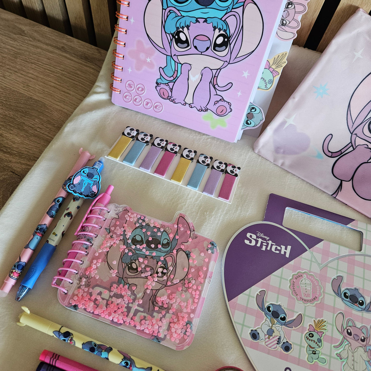 box thème Stitch et Angel