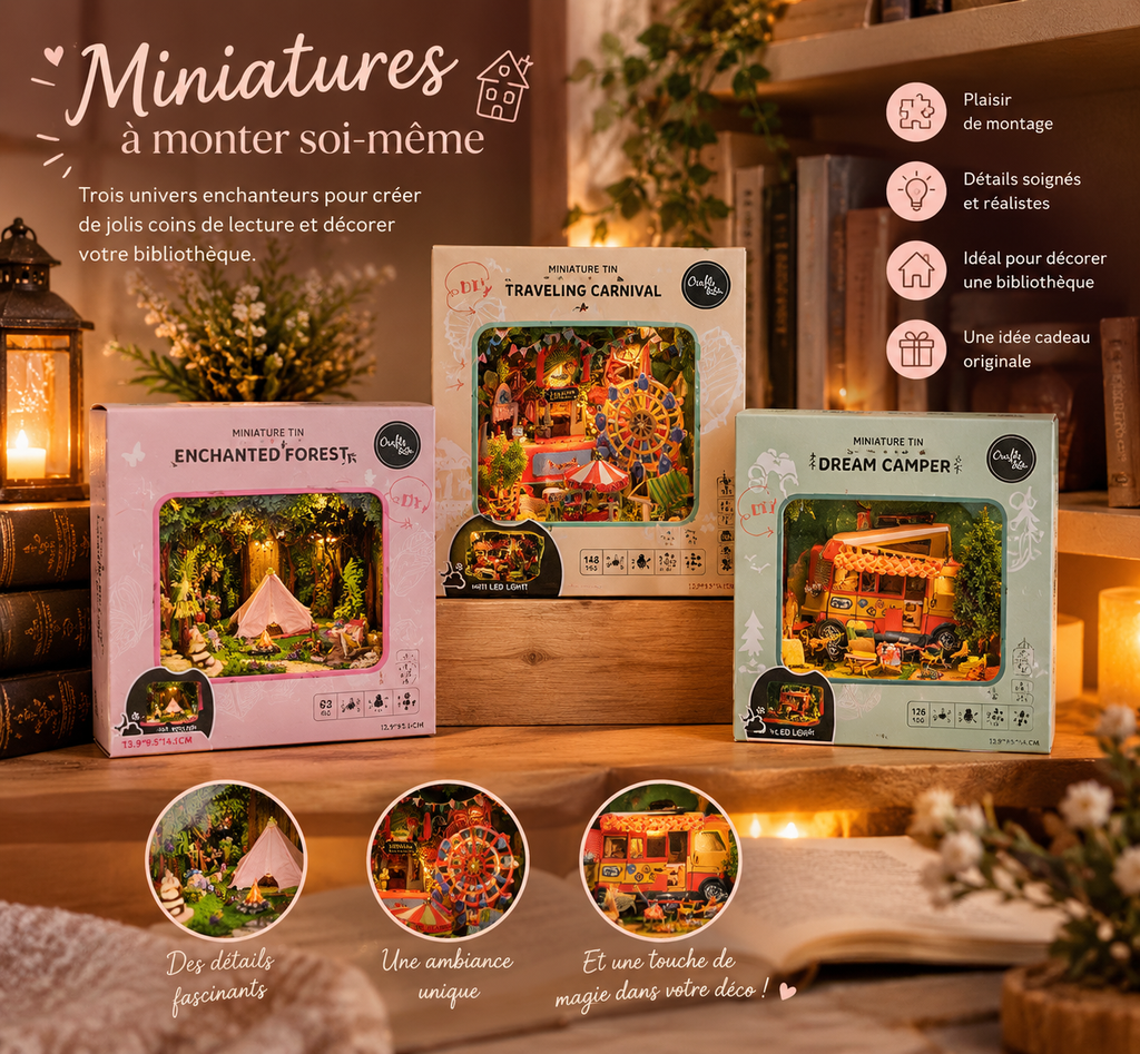 Coffret de création miniature DIY