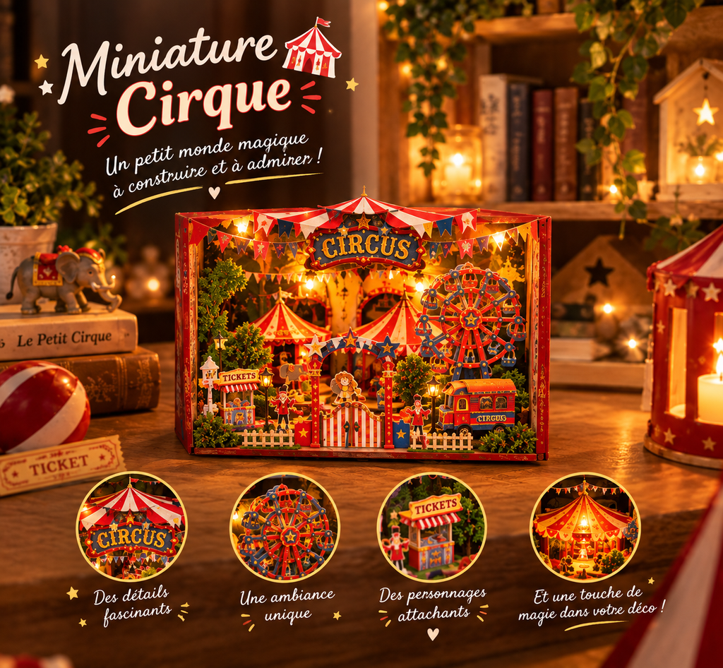 Coffret de création miniature DIY