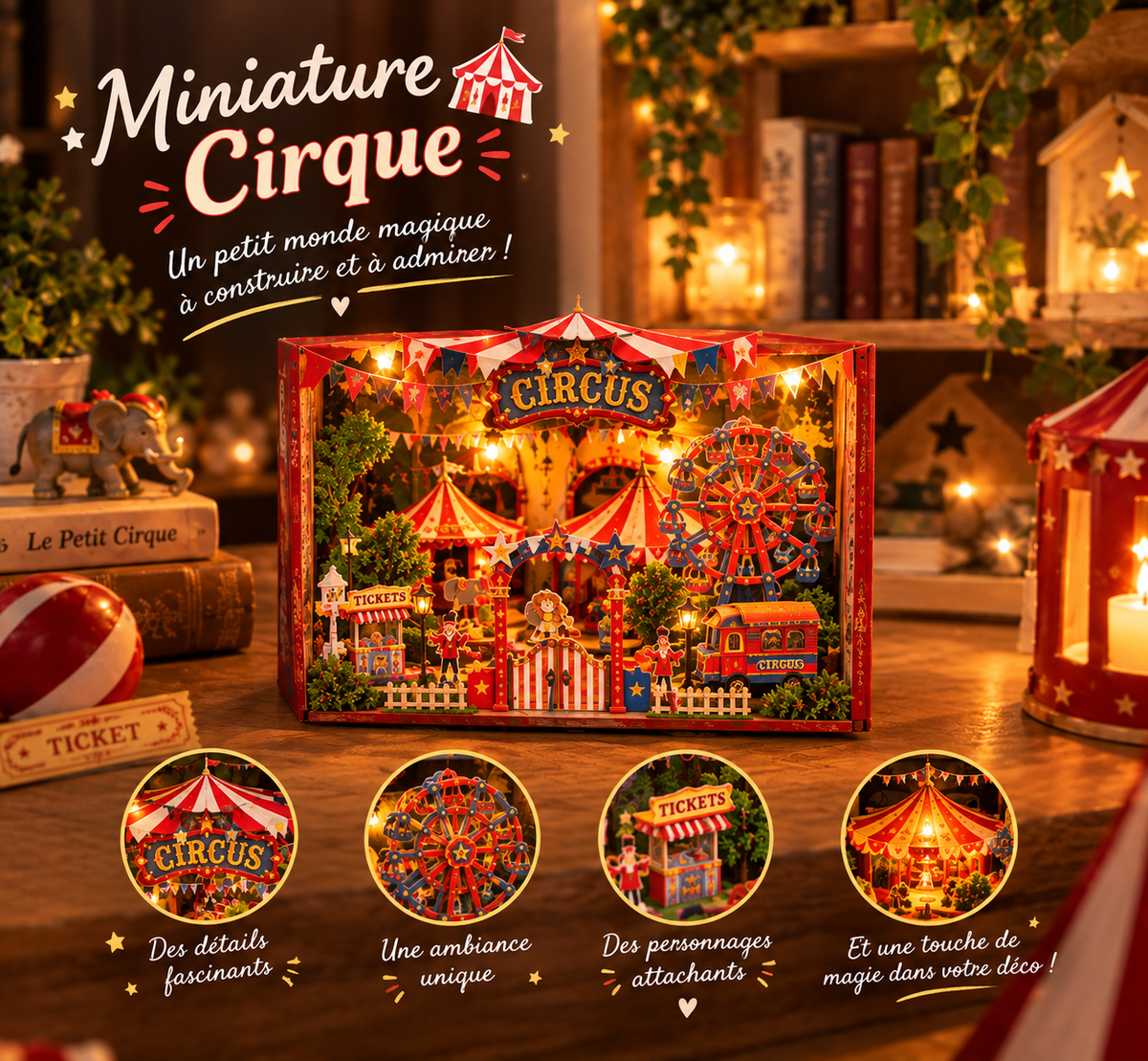 Coffret de création miniature DIY