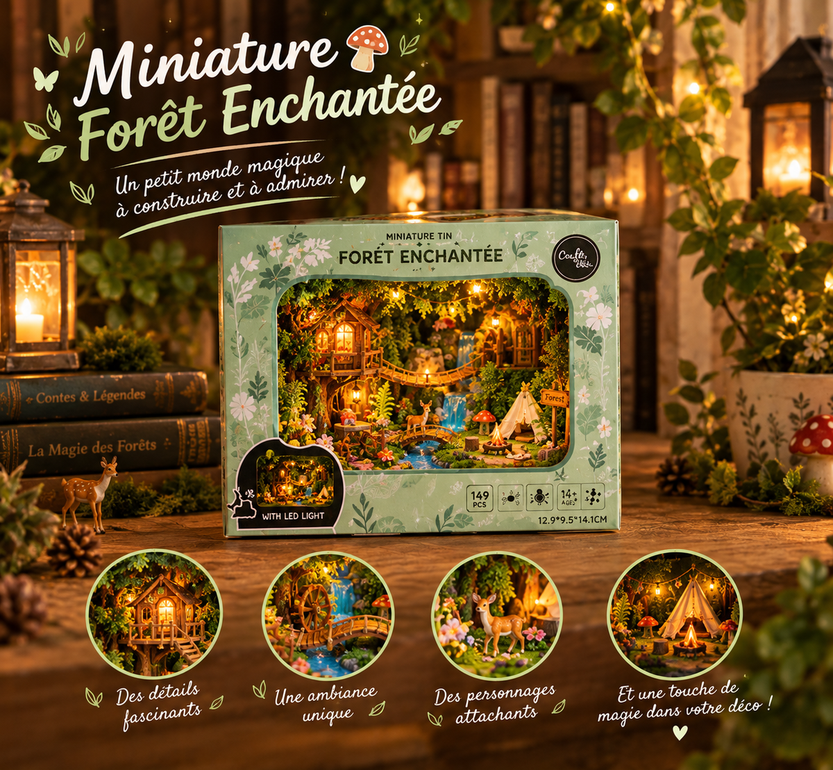 Coffret de création miniature DIY