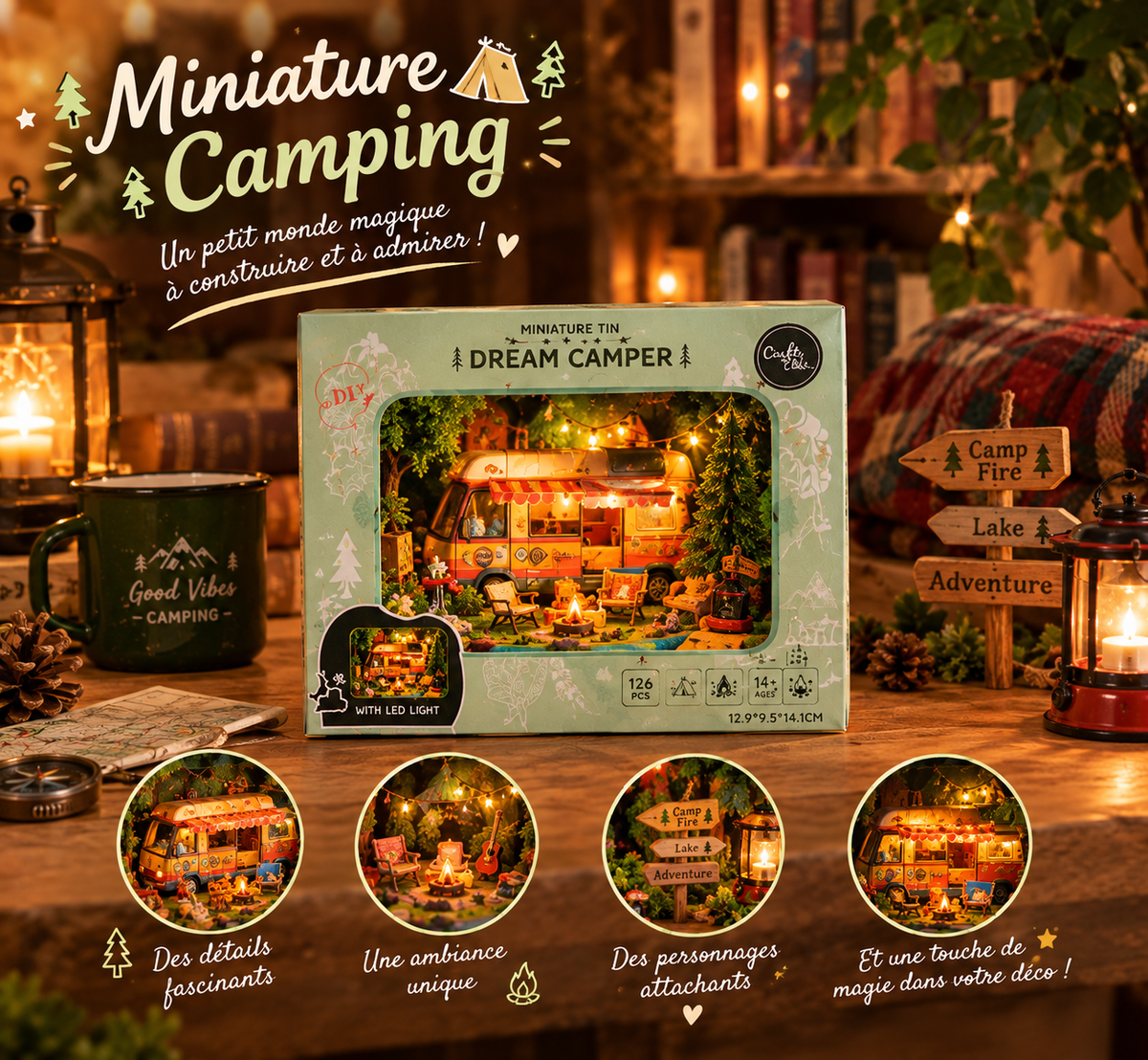 Coffret de création miniature DIY
